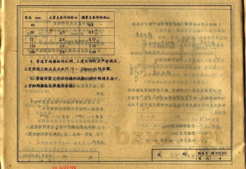  硬聚氯乙烯排水管安装