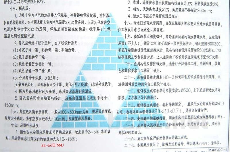  屋面 第一分册：刚性、卷材、涂膜防水及隔热屋面