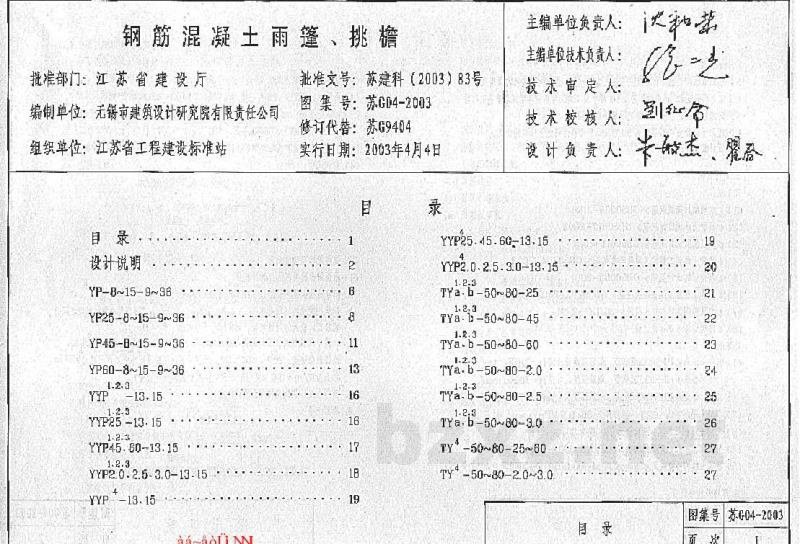  钢筋混凝土雨蓬、挑檐