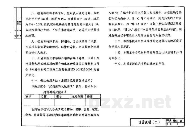  建筑用料及做法
