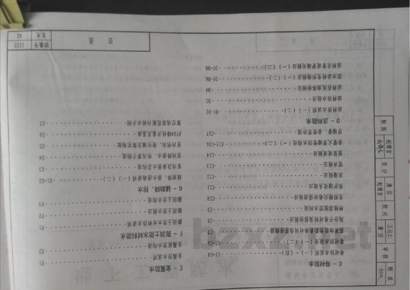 地下工程防水图集（山西省工程建设标准设计DBJT04-35-2012）