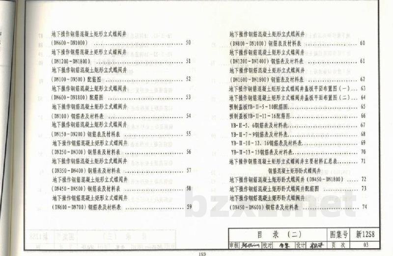  室外给水管道附属构筑物