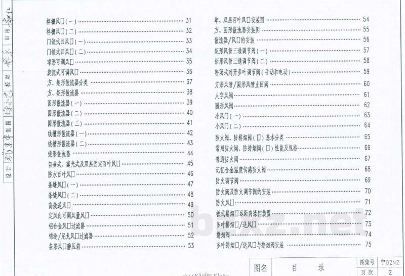  通风与空调工程（风管、水管、配件）