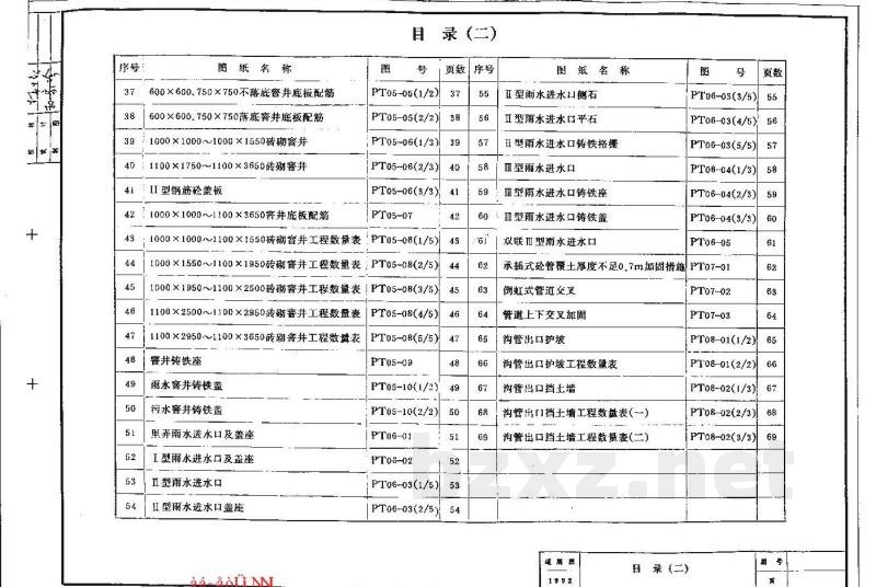  上海市排水管道通用图（第一册）