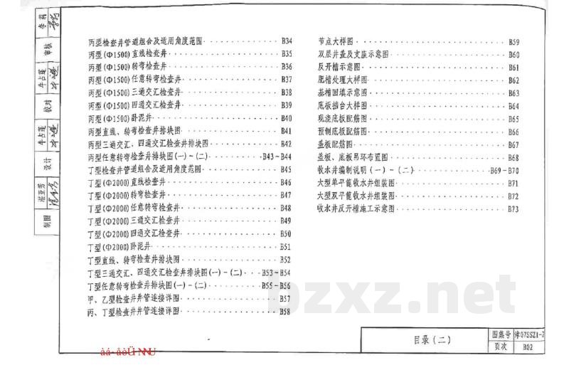  普通混凝土砌块排水检查井