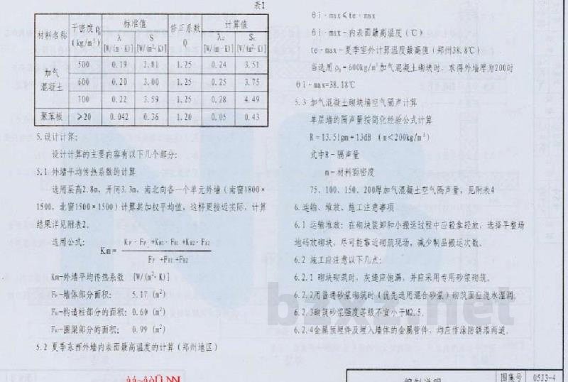  加气混凝土砌块墙