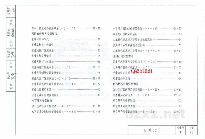  照明装置规范图集（天津市建筑标准设计2012版）