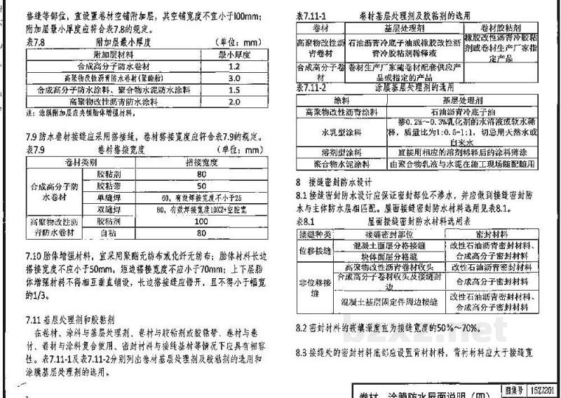  平屋面（中南标图集）