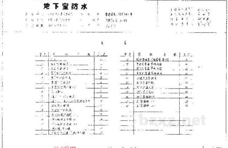  地下室防水
