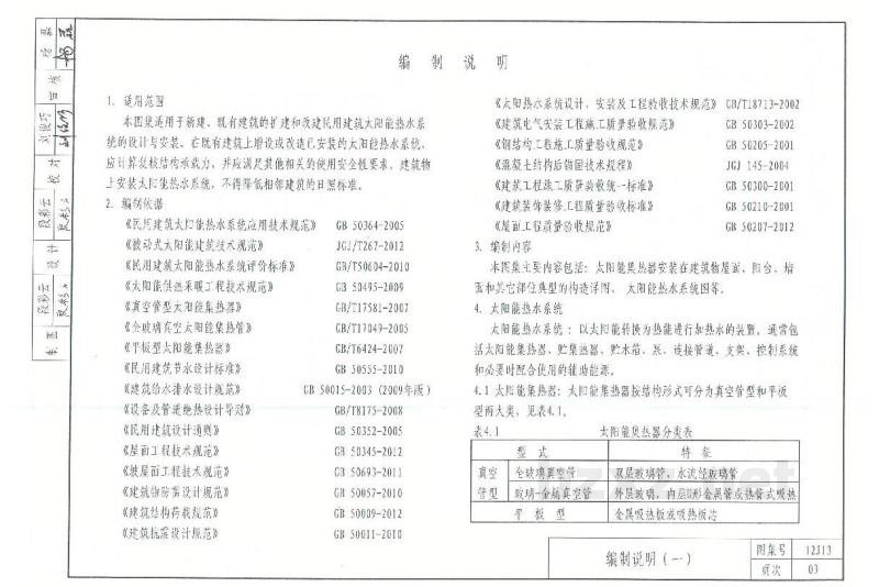  太阳能热水系统与建筑一体化构造图集（DBJ03-22-2014）