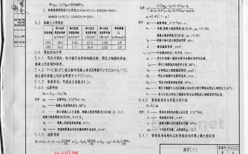  预应力混凝土管桩图集（中南标）