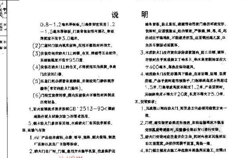  防火门