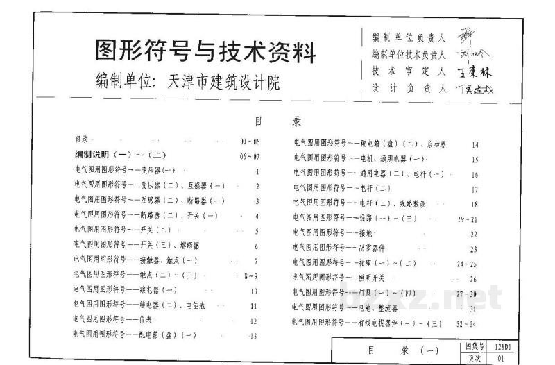  图形符号与技术资料