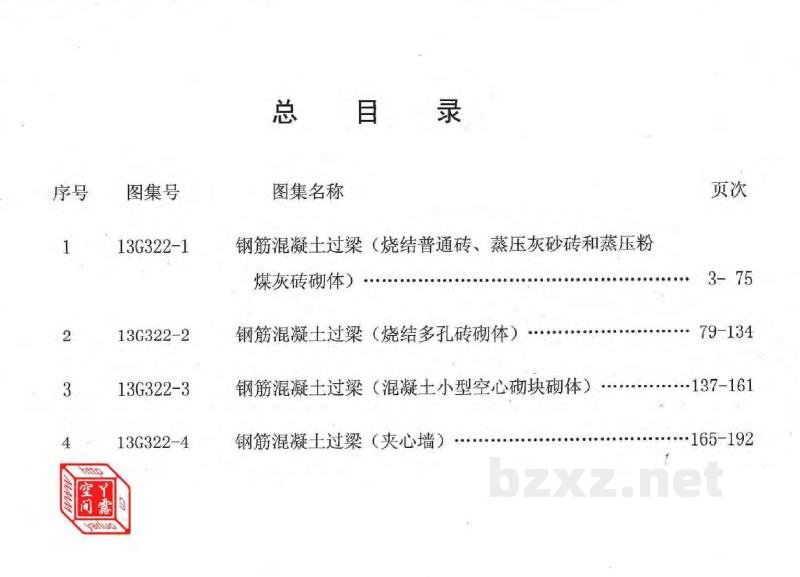  钢筋混凝土过梁图集（2013年合订本）
