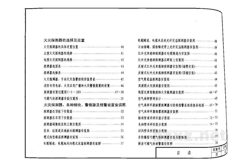  火灾报警与控制（河南省地方规范图集）