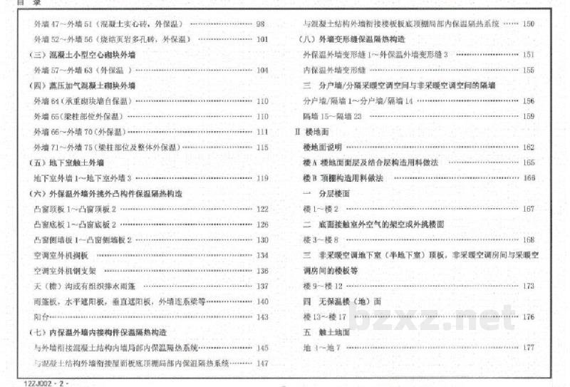  建筑节能构造用料做法（中南标图集）