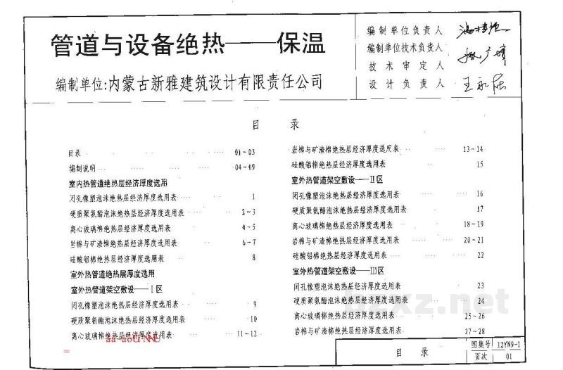  管道与设备绝热