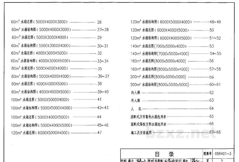  常压蓄热水箱