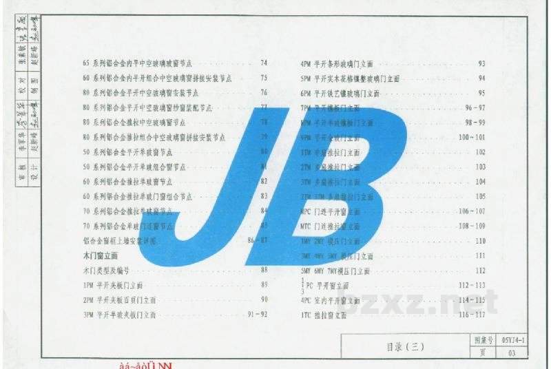  常用门窗