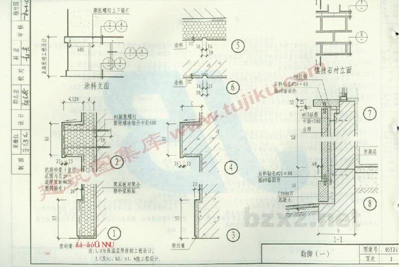  外装修及配件（江西省地方规范图集）