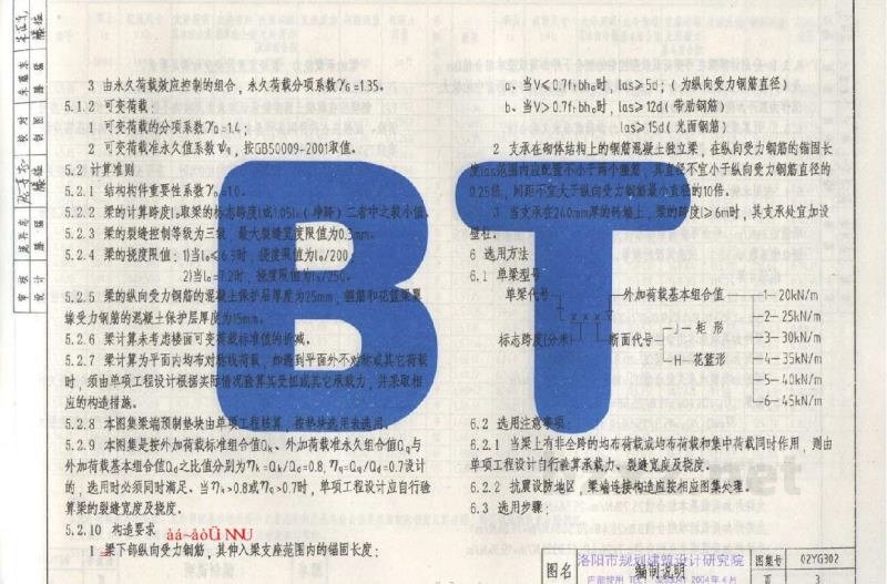  钢筋混凝土单梁