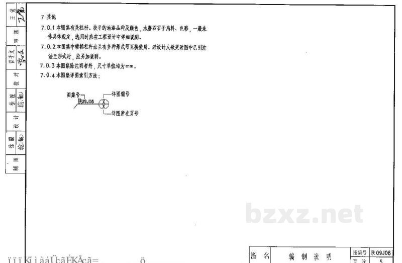  楼梯 栏杆 栏板（陕西省地方规范09系列建筑图集）