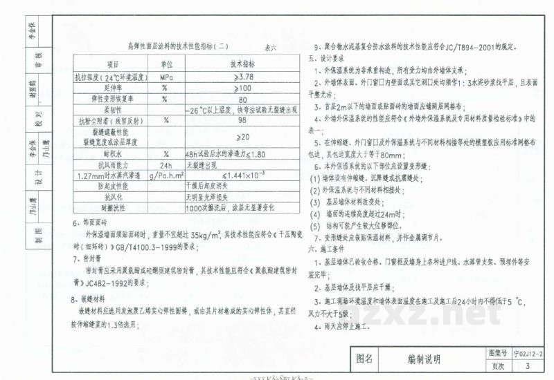  外墙内保温构造