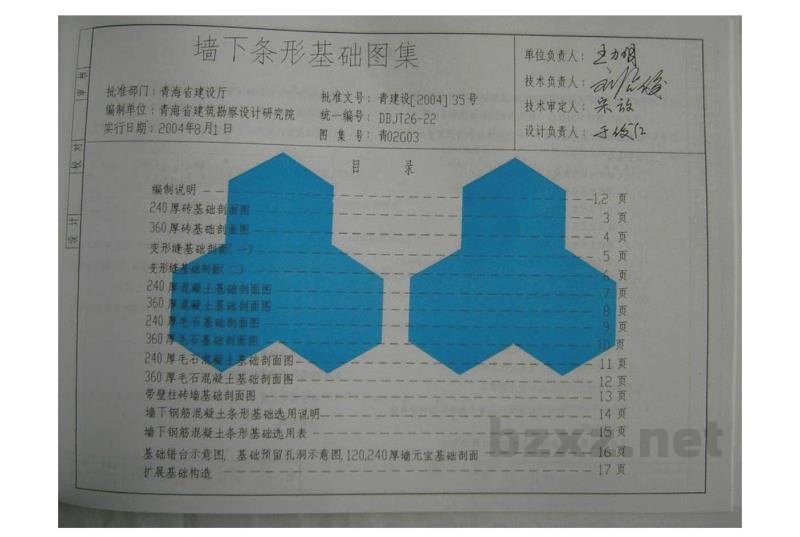 墙下条形基础