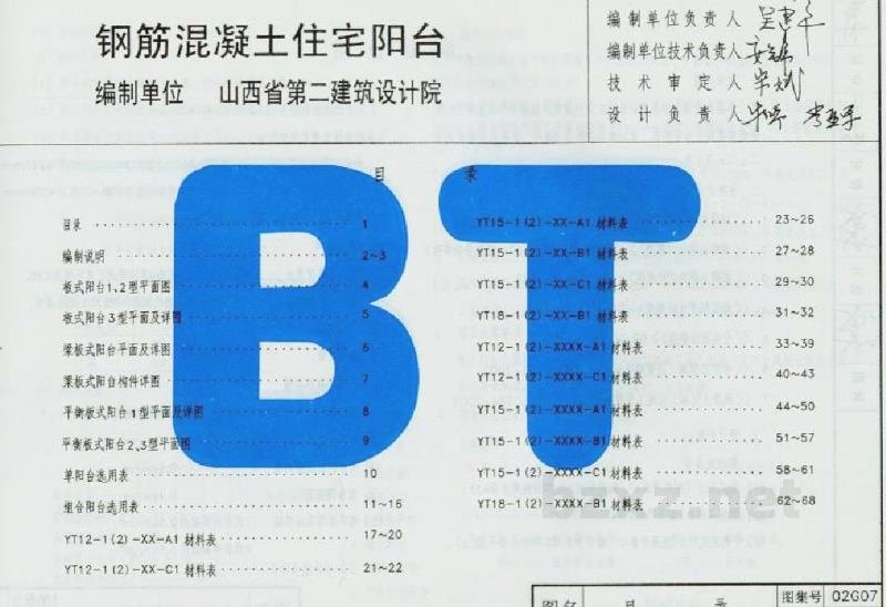  钢筋混凝土住宅阳台