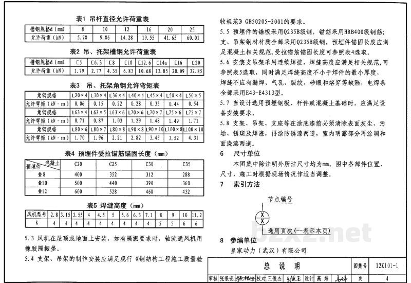  轴流通风机安装