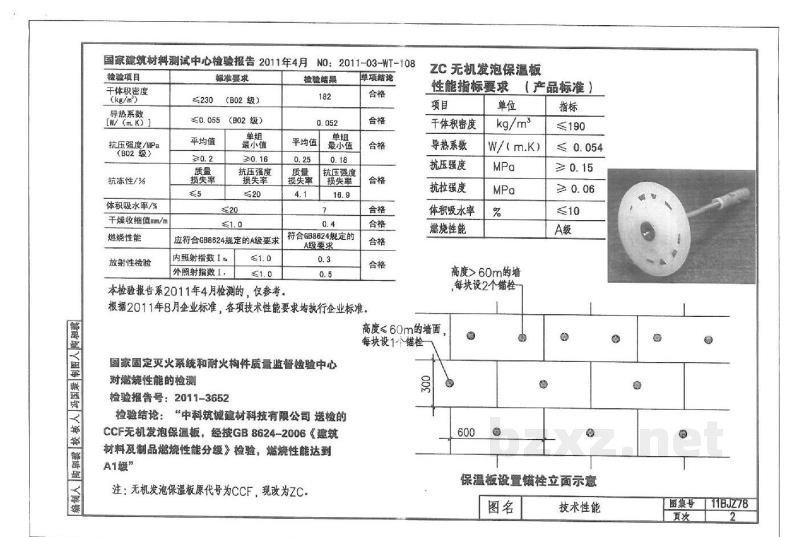  ZC无机发泡保温板外保温系列