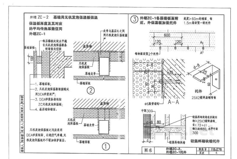 ZC无机发泡保温板外保温系列