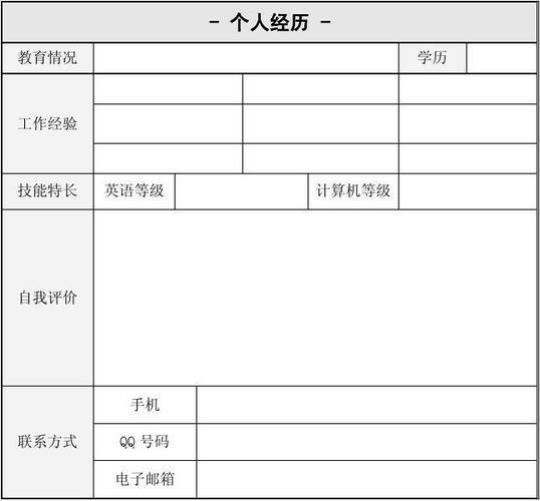 个人实习报告模板