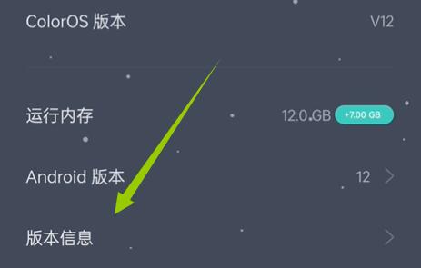 coloros12开发者模式进入方法