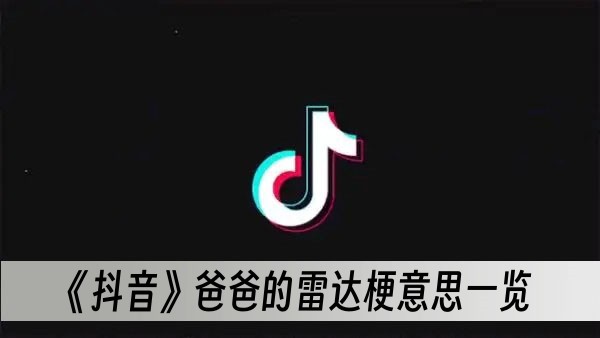 抖音爸爸的雷达梗意思一览