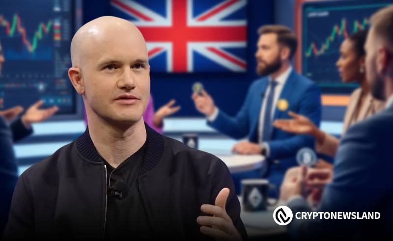 Coinbase首席执行官会见英国政策制定者 探讨加密货币监管