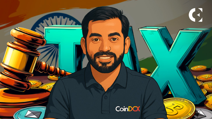 CoinDCX首席执行官欢欣鼓舞，印度执政党谈及比特币